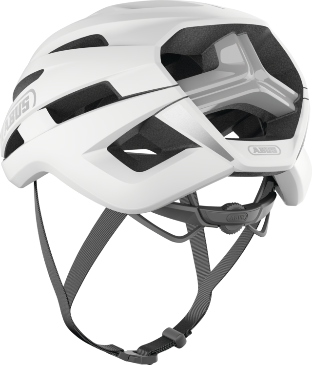 ABUS STORMCHASER ACE Polar Road kypärä valkoinen
