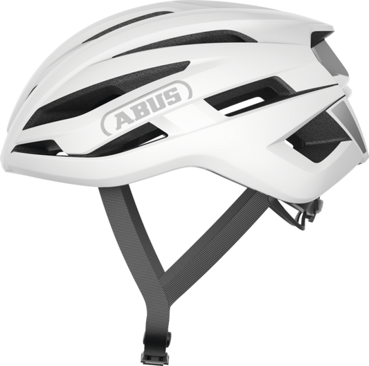 ABUS STORMCHASER ACE Polar Road kypärä valkoinen