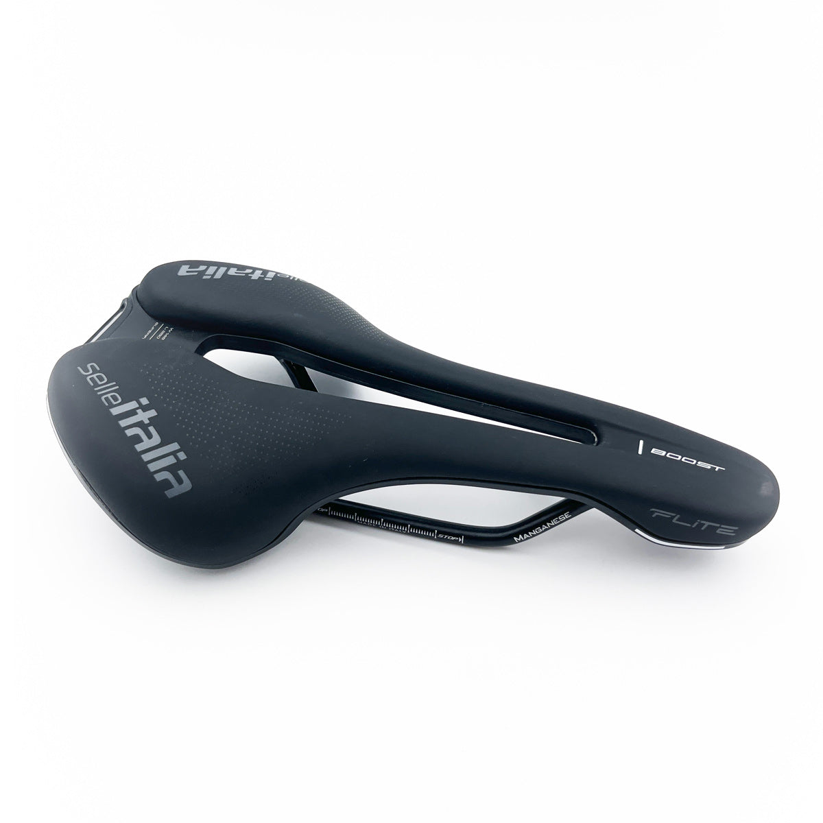 Satula SELLE ITALIA FLITE BOOST SUPERFLOW L Rails Mangaani Musta