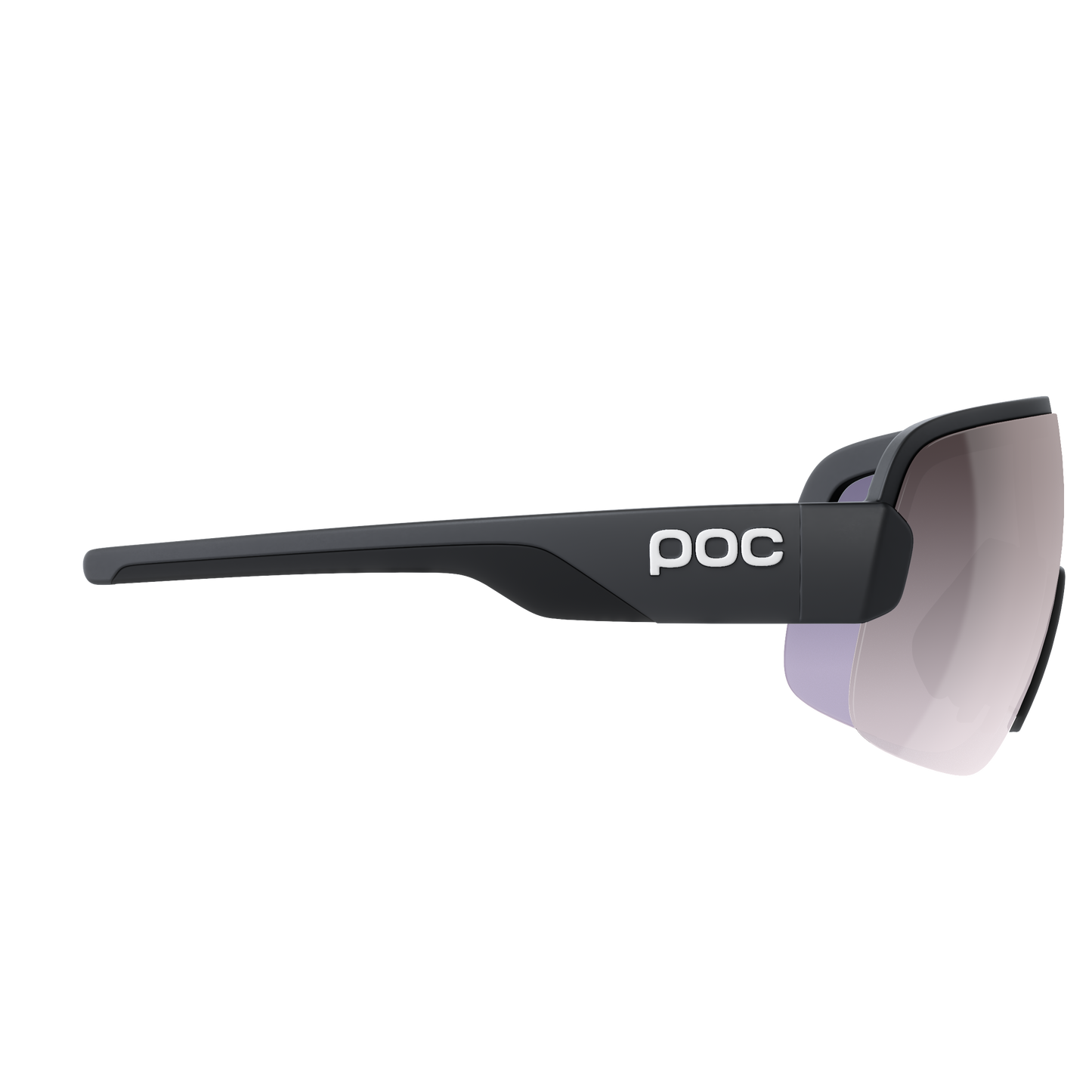 POC AIM-lasit Musta selkeys Road-lasi Sunny Silver Aurinkoinen hopea
