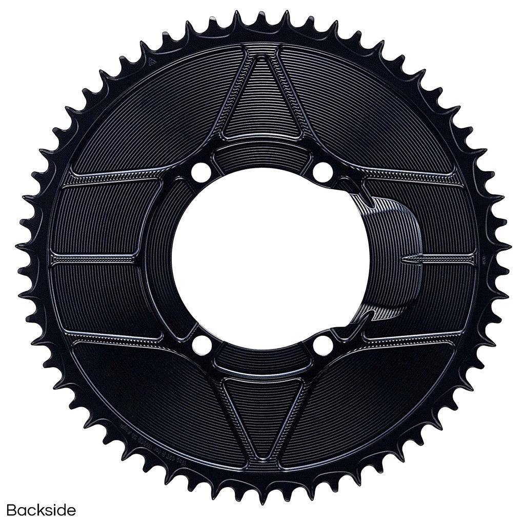 Mono ketjupyörä 12V ALUGEAR AERO 110 BCD Shimanolle