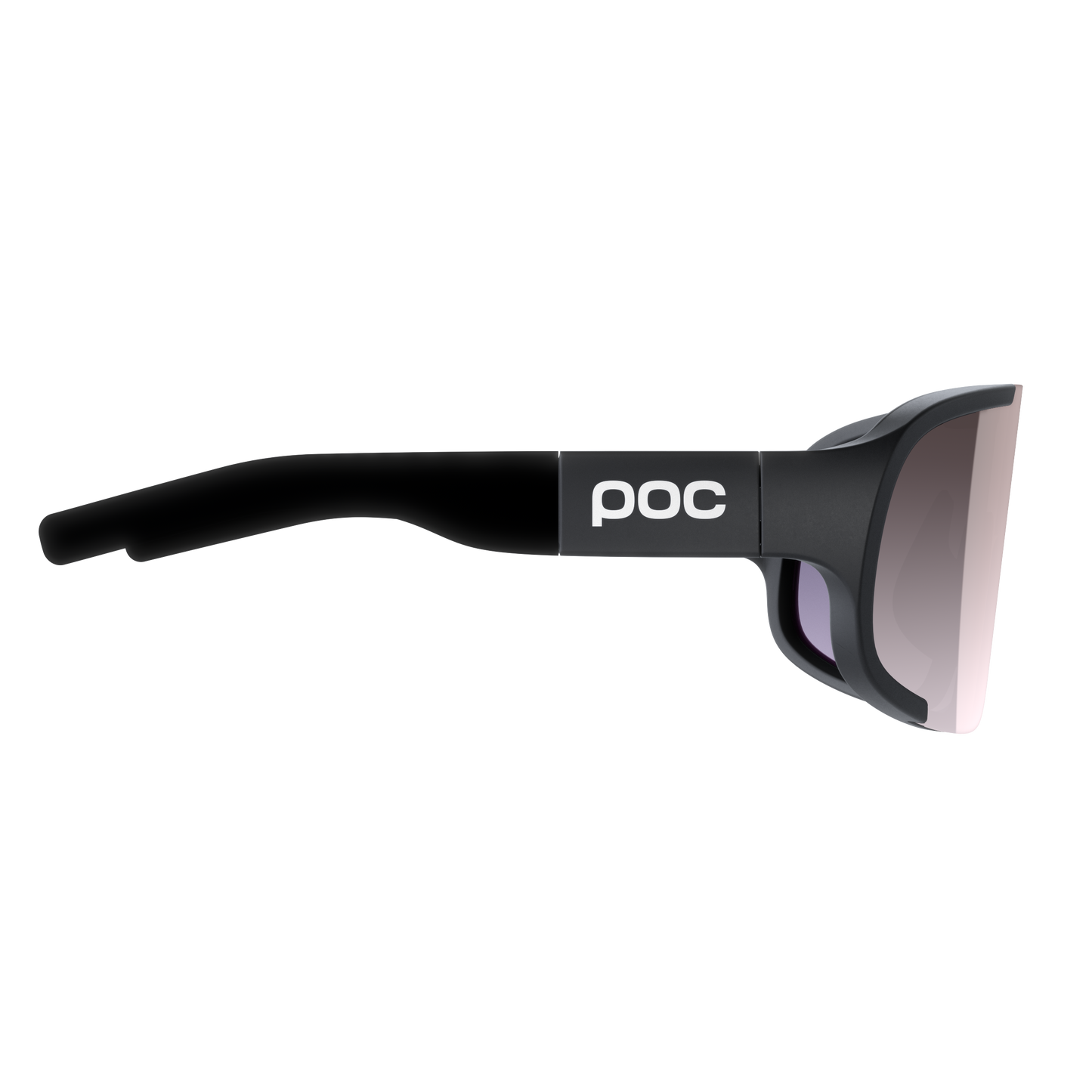 POC ASPIRE WF -lasit Musta selkeys Road Sunny Silver -lasit, hopea linssi