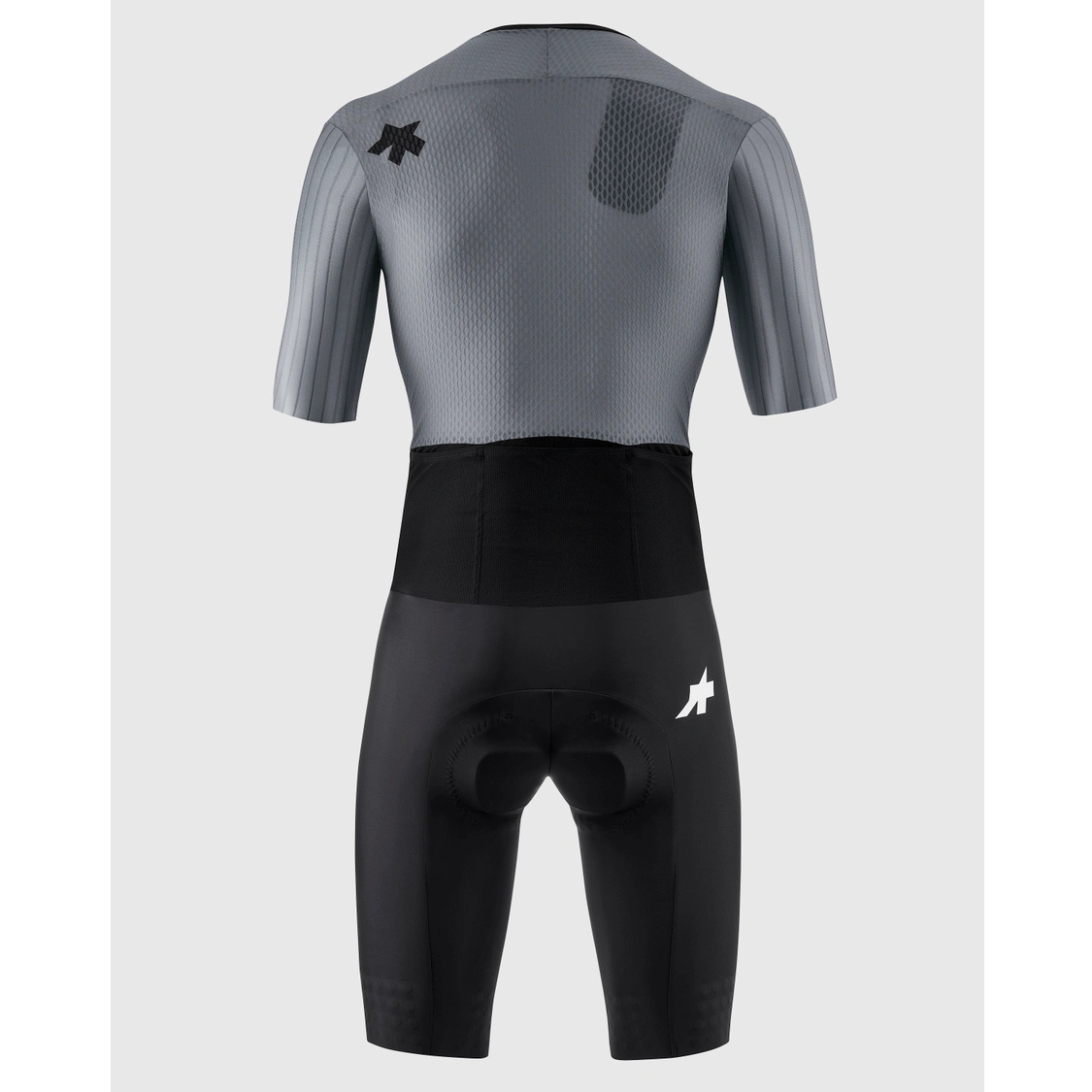 ASSOS EQUIPE RS LE HOUDINI S11 Uimapuku harmaa/musta