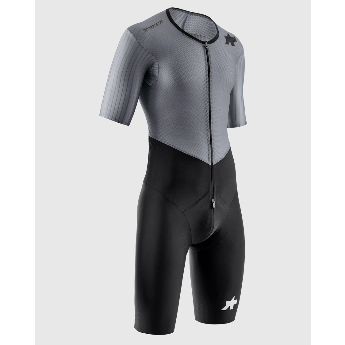 ASSOS EQUIPE RS LE HOUDINI S11 Uimapuku harmaa/musta