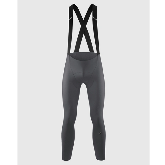 ASSOS MILLE GT SPRING FALL S11 -pitkät henkselipyöräilyshortsit, harmaat