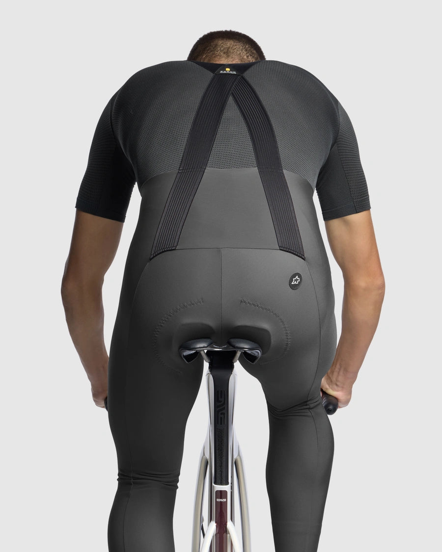 ASSOS MILLE GT SPRING FALL S11 Pitkät Henkselipyöräilyshortsit Harmaa