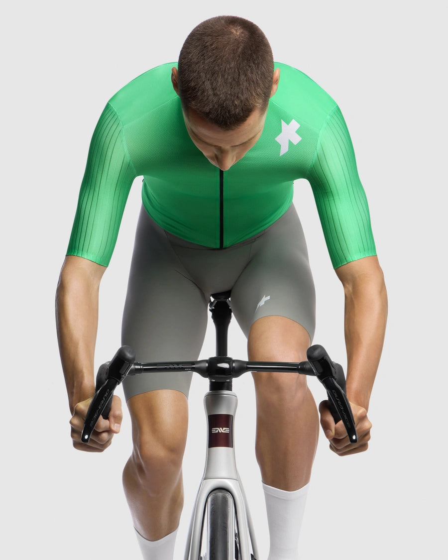 ASSOS EQUIPE RS S11 lyhythihainen trikoo vihreä
