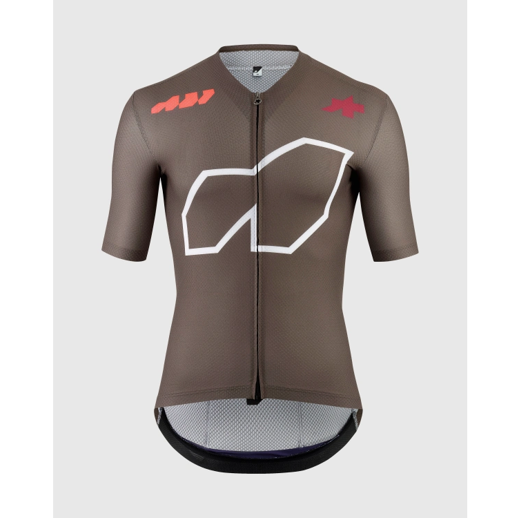 ASSOS EQUIPE R S11 Jersey We are the A lyhythihainen ruskea