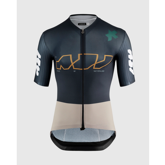 ASSOS EQUIPE RS S11 Something to say Lyhythihainen trikoo Sininen