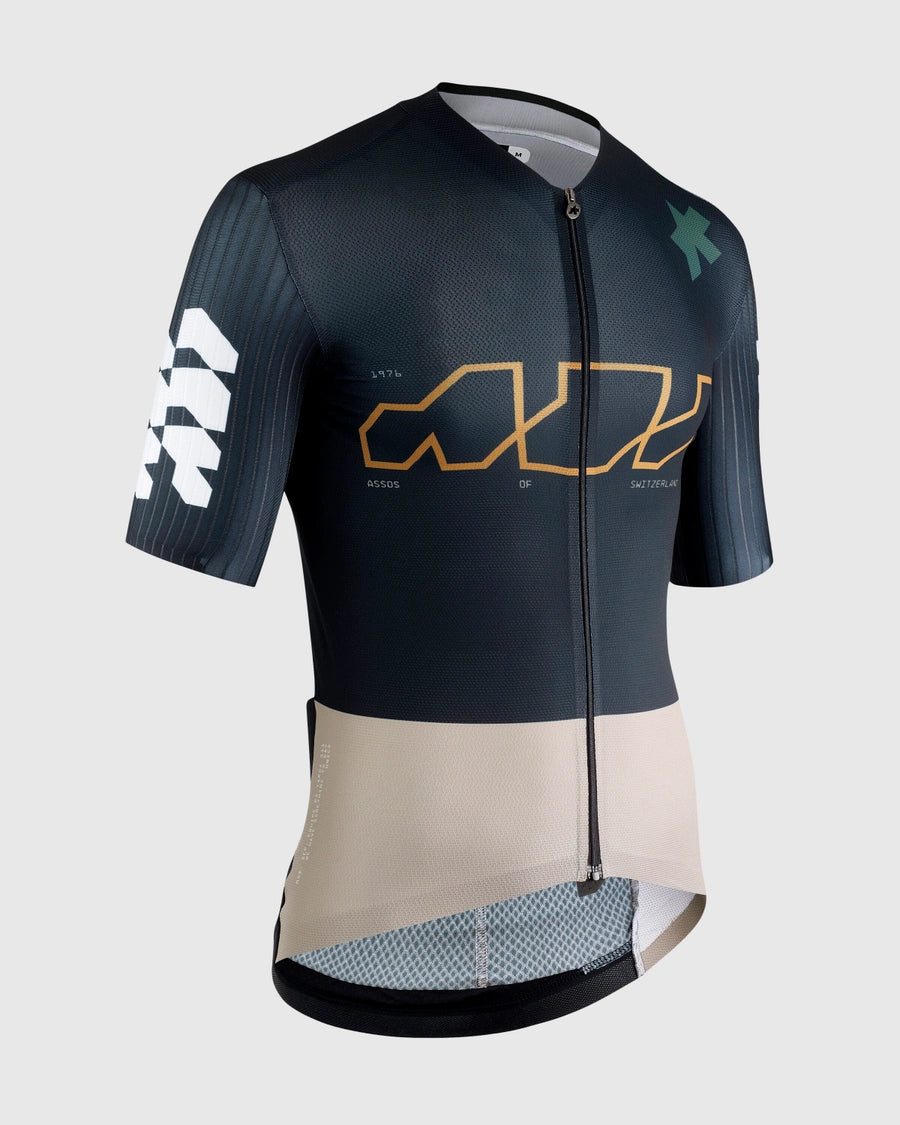 ASSOS EQUIPE RS S11 Something to say Lyhythihainen trikoo Sininen