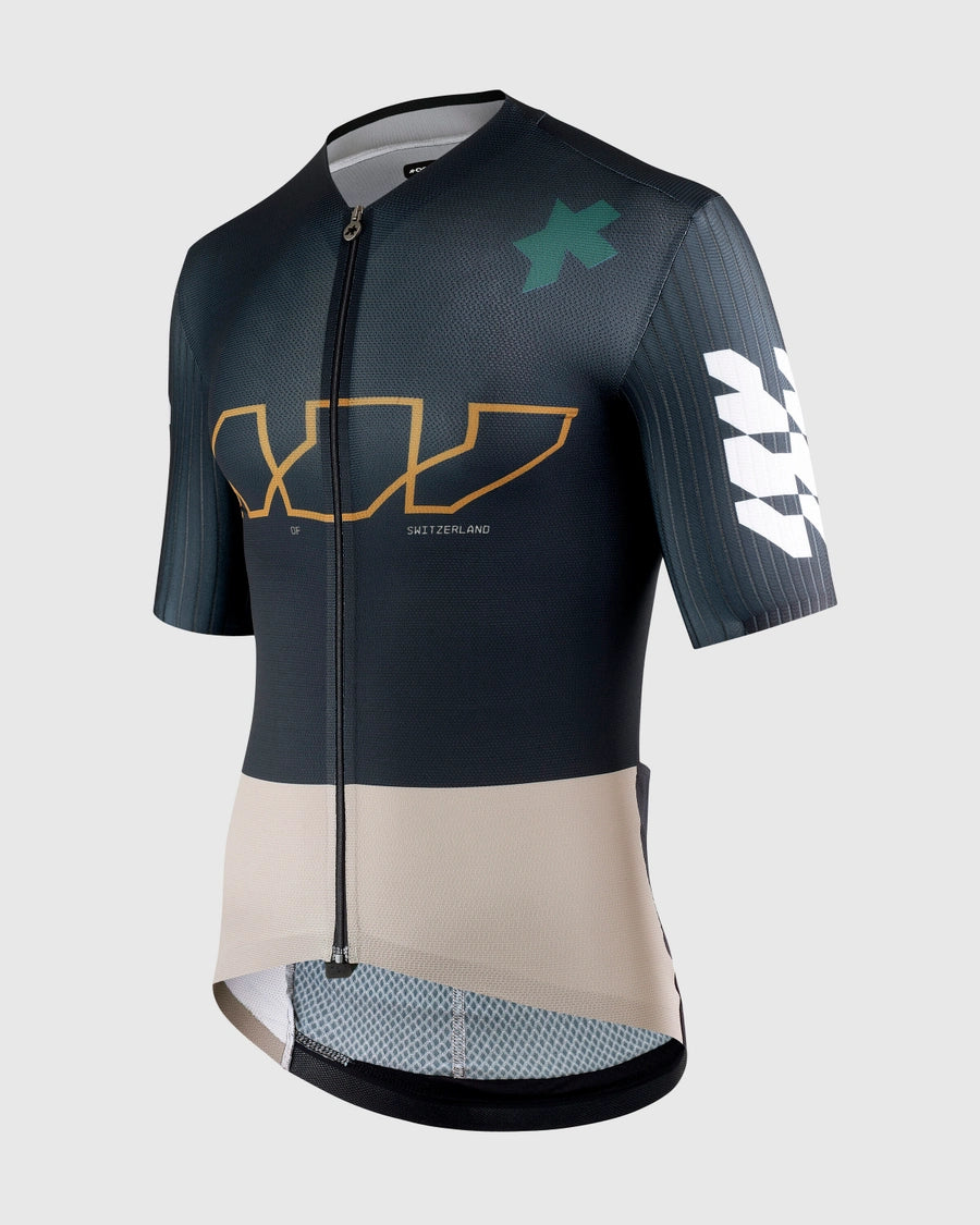 ASSOS EQUIPE RS S11 Something to say Lyhythihainen trikoo Sininen