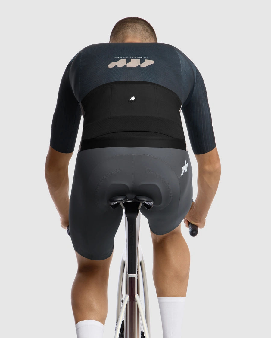 ASSOS EQUIPE RS S11 Something to say Lyhythihainen trikoo Sininen
