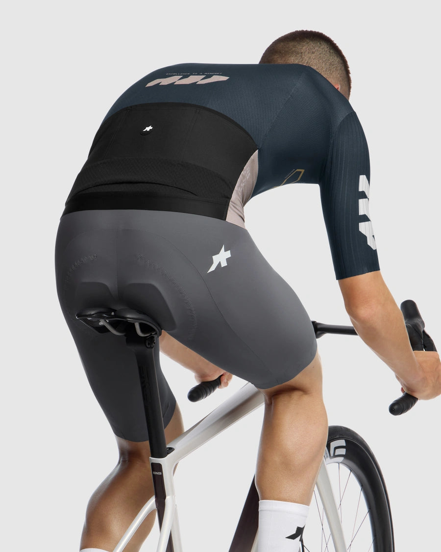 ASSOS EQUIPE RS S11 Something to say Lyhythihainen trikoo Sininen