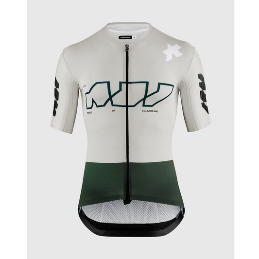 ASSOS EQUIPE RS S11 Something to say Lyhythihainen trikoo Valkoinen