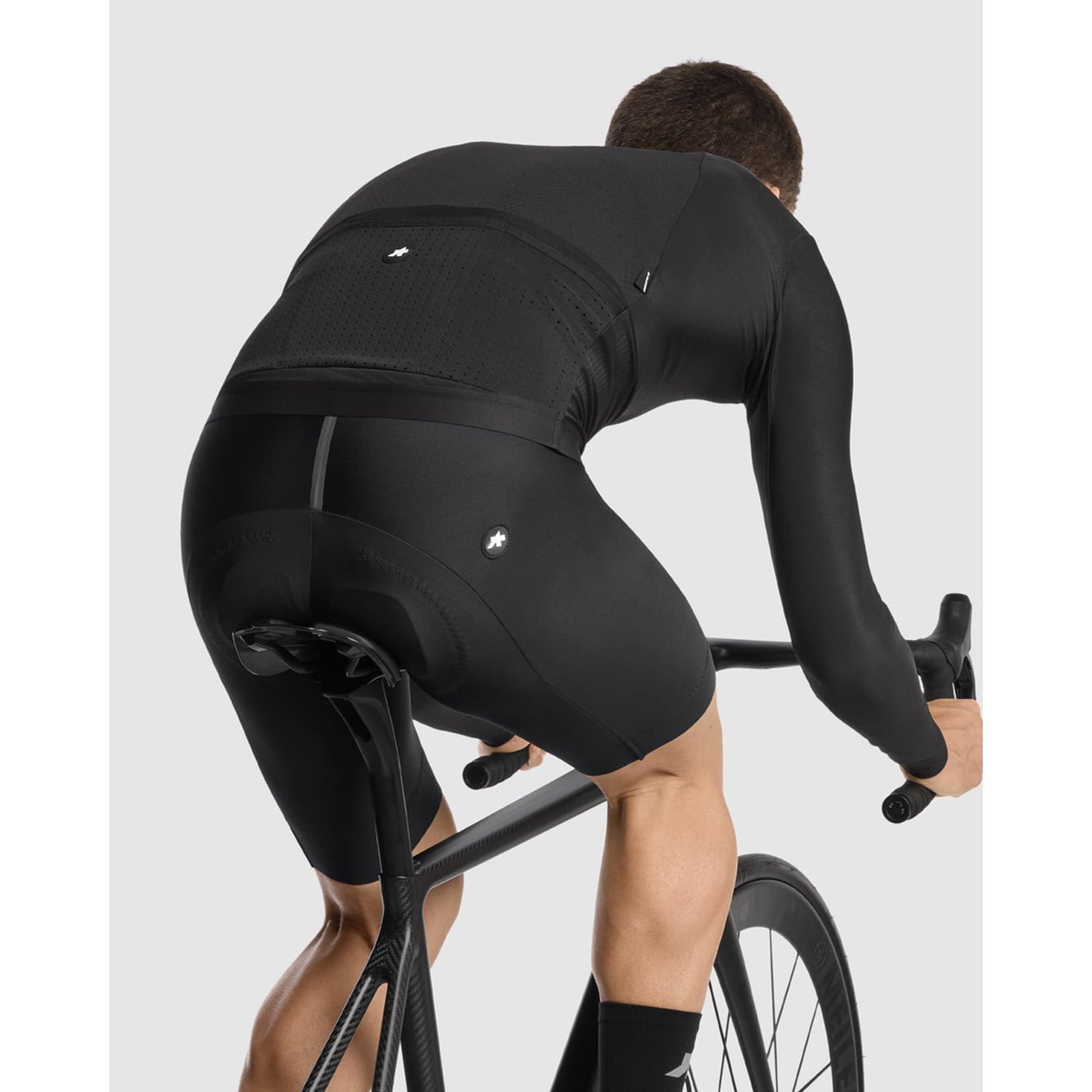 ASSOS EQUIPE R SPRING FALL S11 pitkähihainen trikoo musta