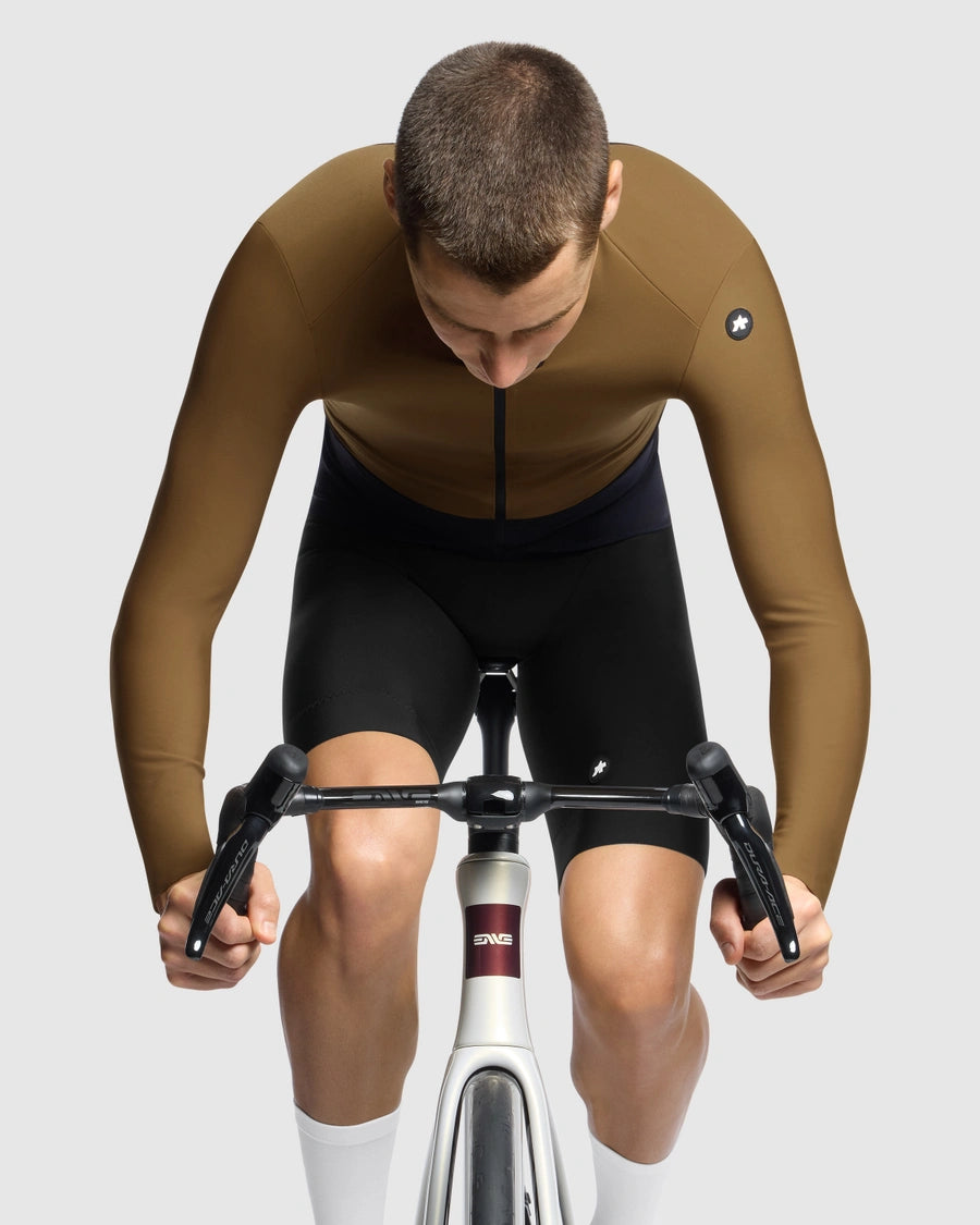 ASSOS EQUIPE R SPRING FALL S11 -pitkähihainen pyöräilypaita Jupiter Gold