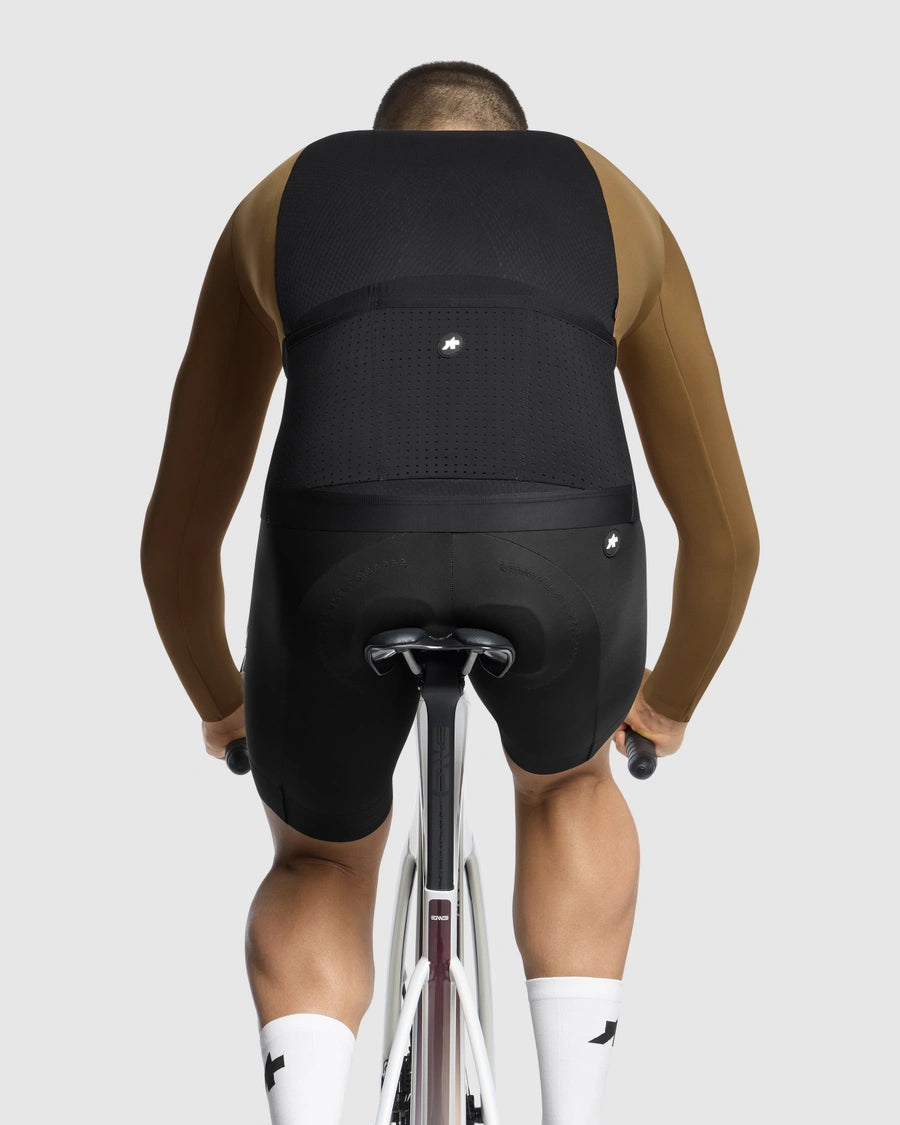 ASSOS EQUIPE R SPRING FALL S11 -pitkähihainen pyöräilypaita Jupiter Gold