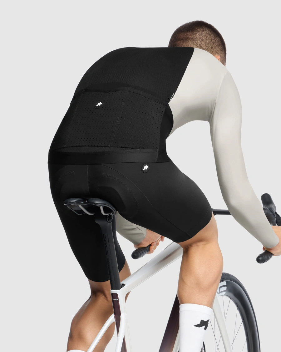 ASSOS EQUIPE R SPRING FALL S11 pitkähihainen pyöräilypaita valkoinen