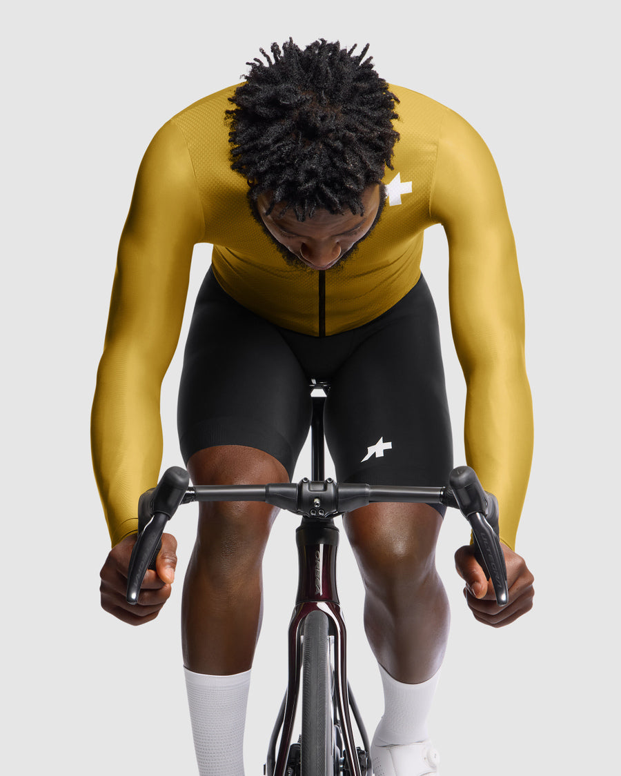 ASSOS MILLE GT S11 EVO pitkähihainen trikoo Keltainen
