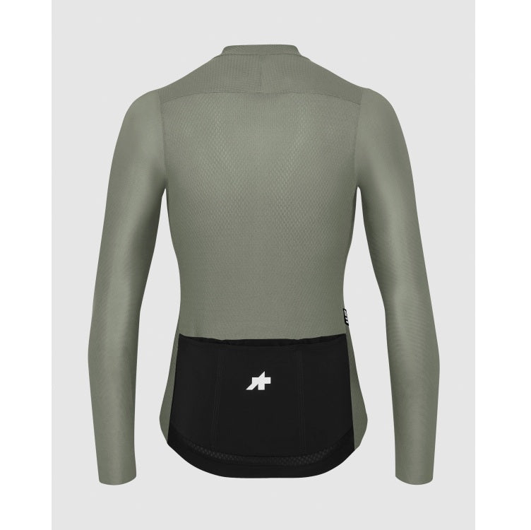 ASSOS MILLE GT S11 EVO pitkähihainen trikoo vihreä