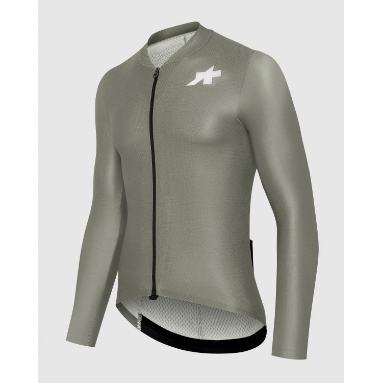 ASSOS MILLE GT S11 EVO pitkähihainen trikoo vihreä
