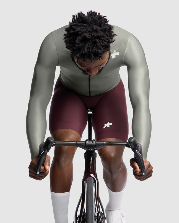 ASSOS MILLE GT S11 EVO pitkähihainen trikoo vihreä