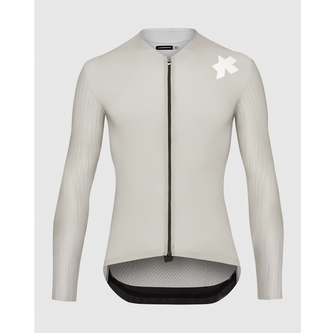 ASSOS EQUIPE RS S11 Pitkähihainen Jersey Almond Milk (mantelimaito)