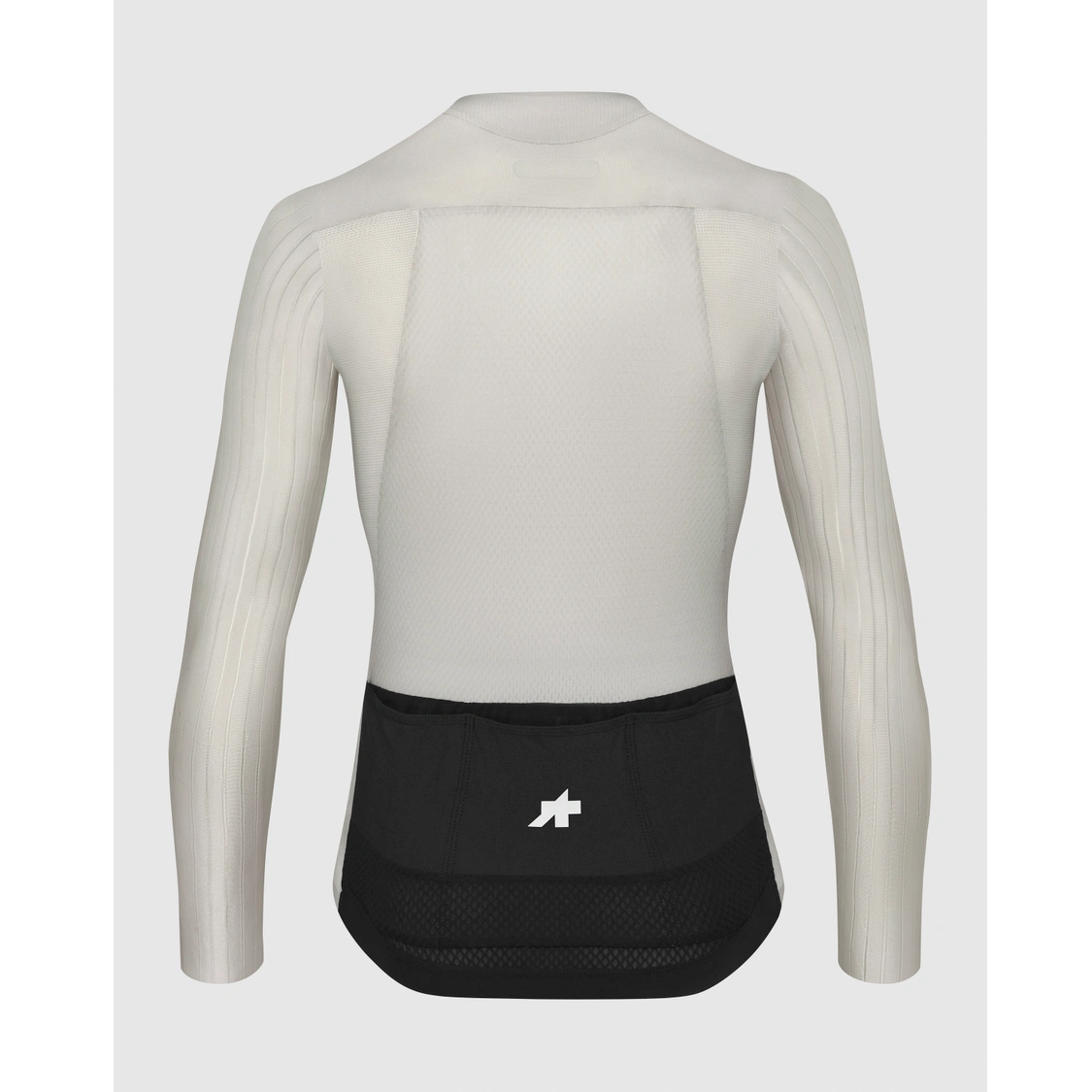 ASSOS EQUIPE RS S11 Pitkähihainen Jersey Almond Milk (mantelimaito)