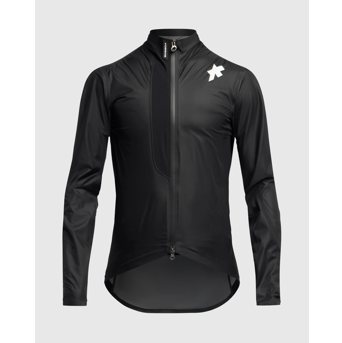 ASSOS EQUIPE RS SCHLOSSHUND RAIN S11 takki musta
