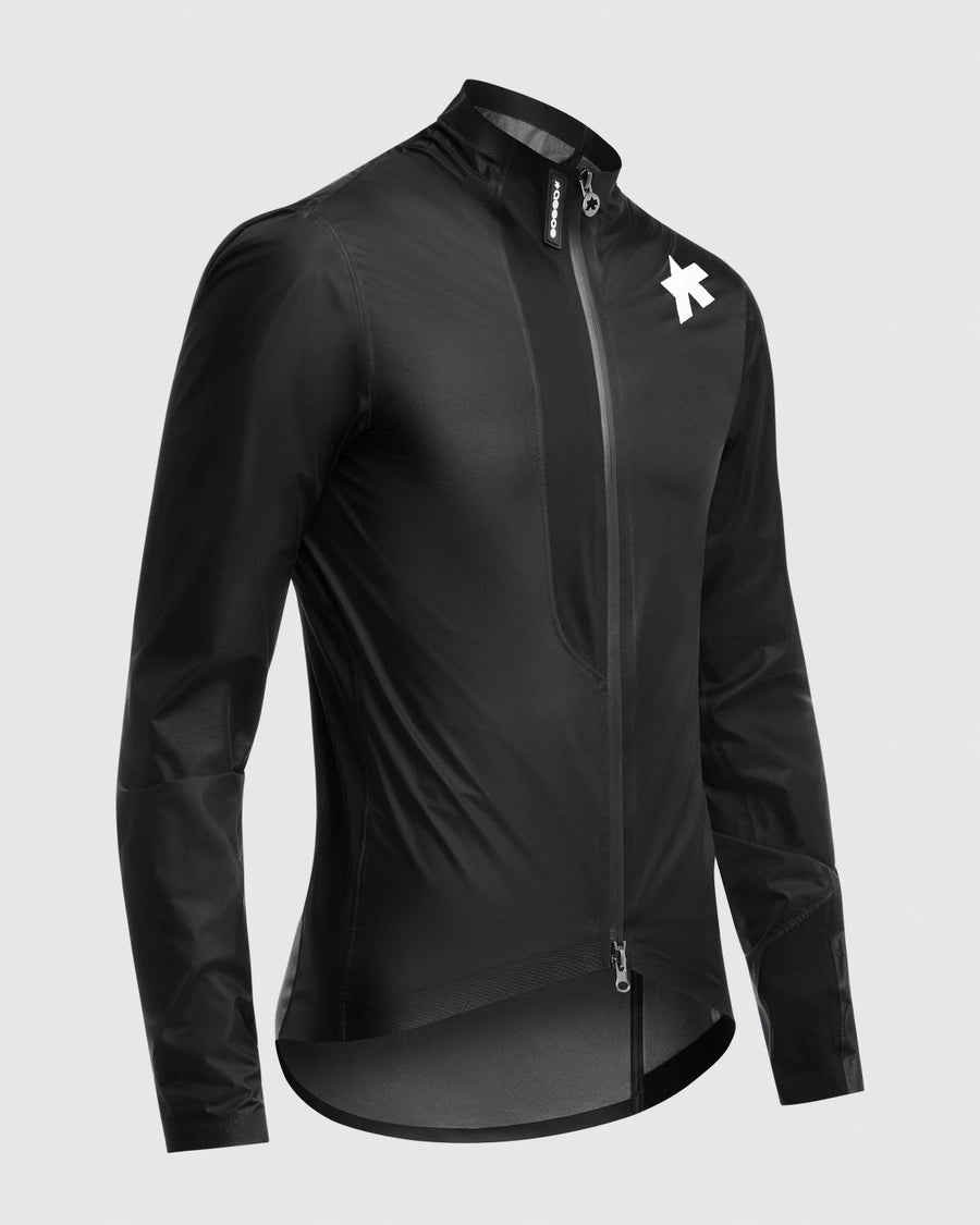 ASSOS EQUIPE RS SCHLOSSHUND RAIN S11 takki musta