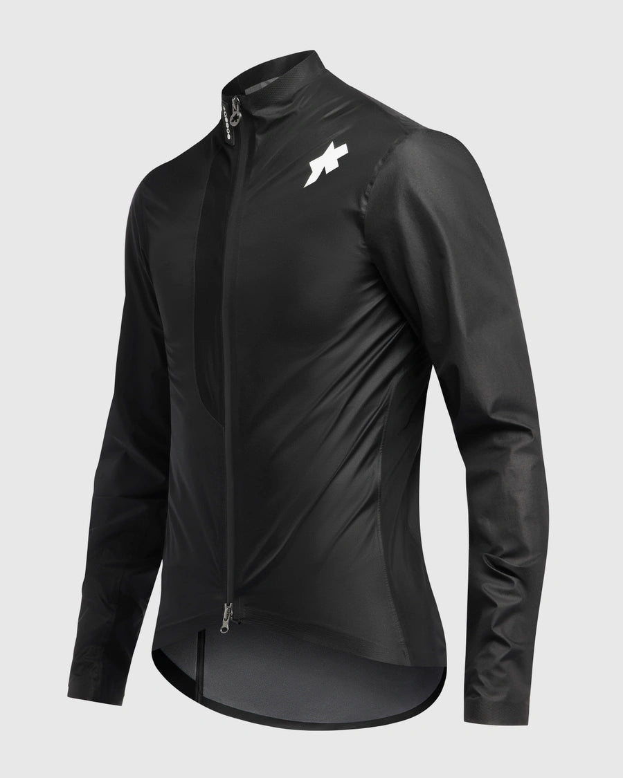 ASSOS EQUIPE RS SCHLOSSHUND RAIN S11 takki musta