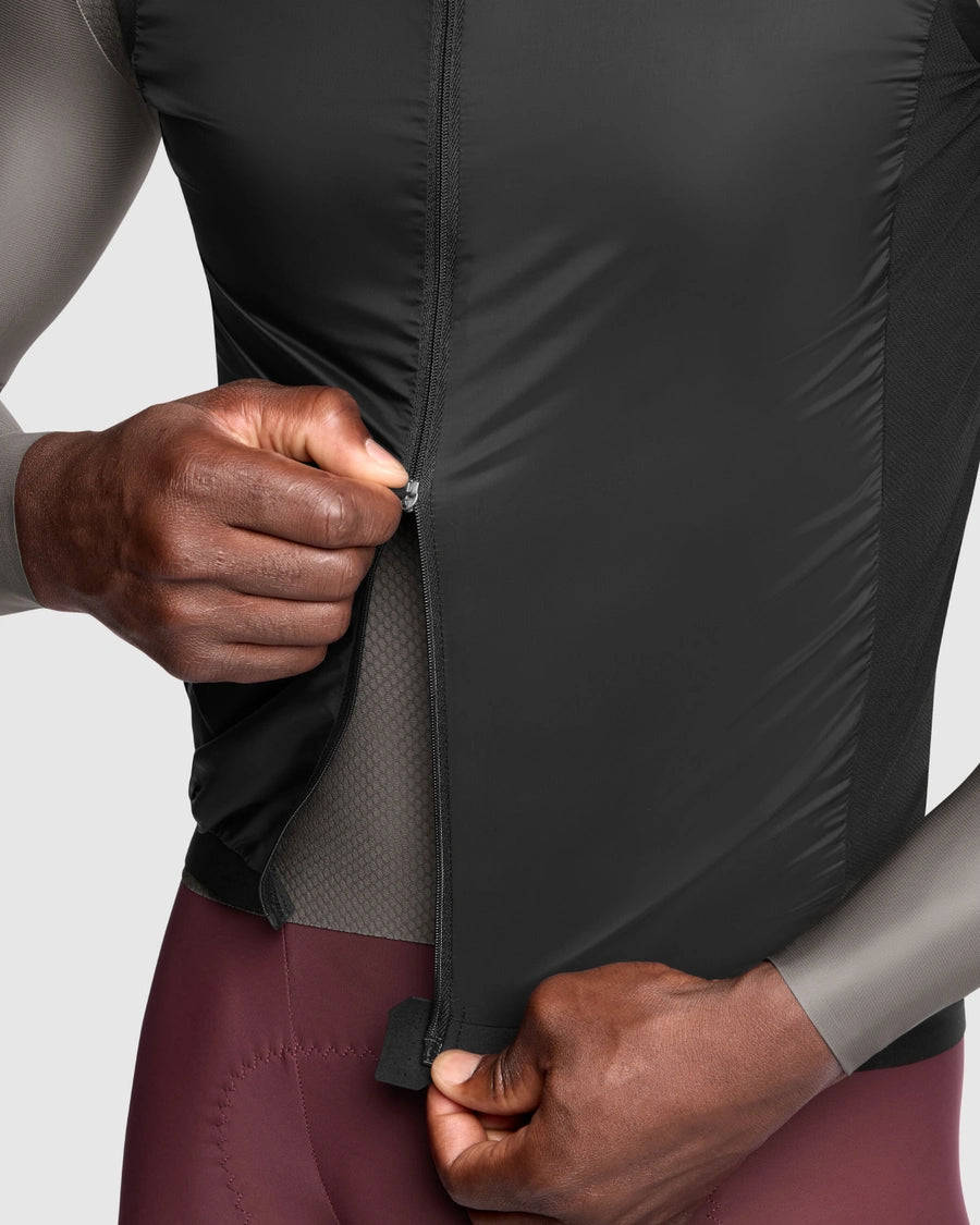 ASSOS MILLE GT WIND S11 hihaton takki musta
