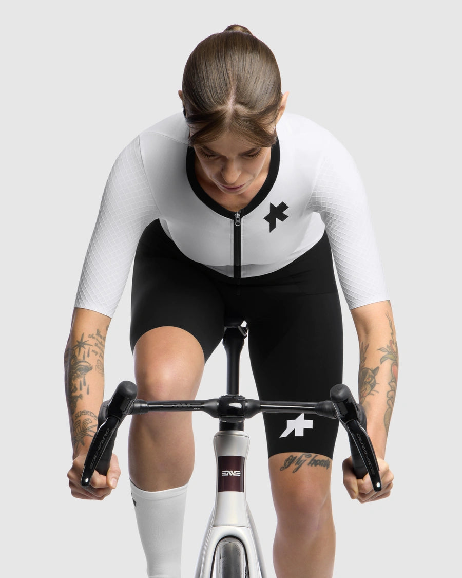 ASSOS DYORA RSV TRIATOR S11 Naisten Jumpsuit Valkoinen