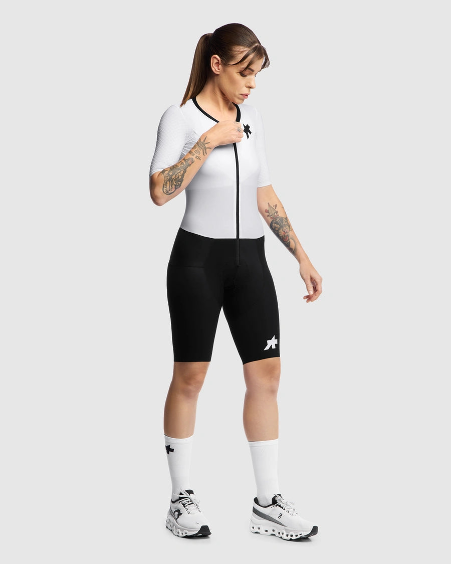 ASSOS DYORA RSV TRIATOR S11 Naisten Jumpsuit Valkoinen