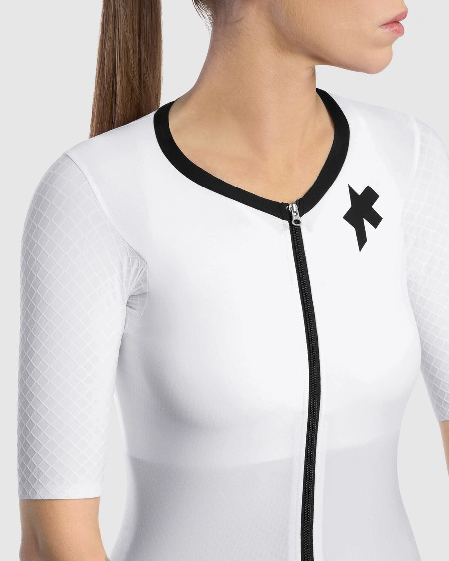 ASSOS DYORA RSV TRIATOR S11 Naisten Jumpsuit Valkoinen