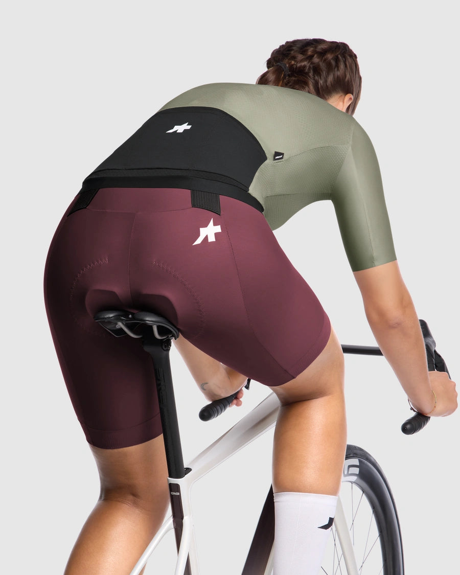 ASSOS UMA GT S11 EVO Naisten lyhythihainen Edge Green -trikoo