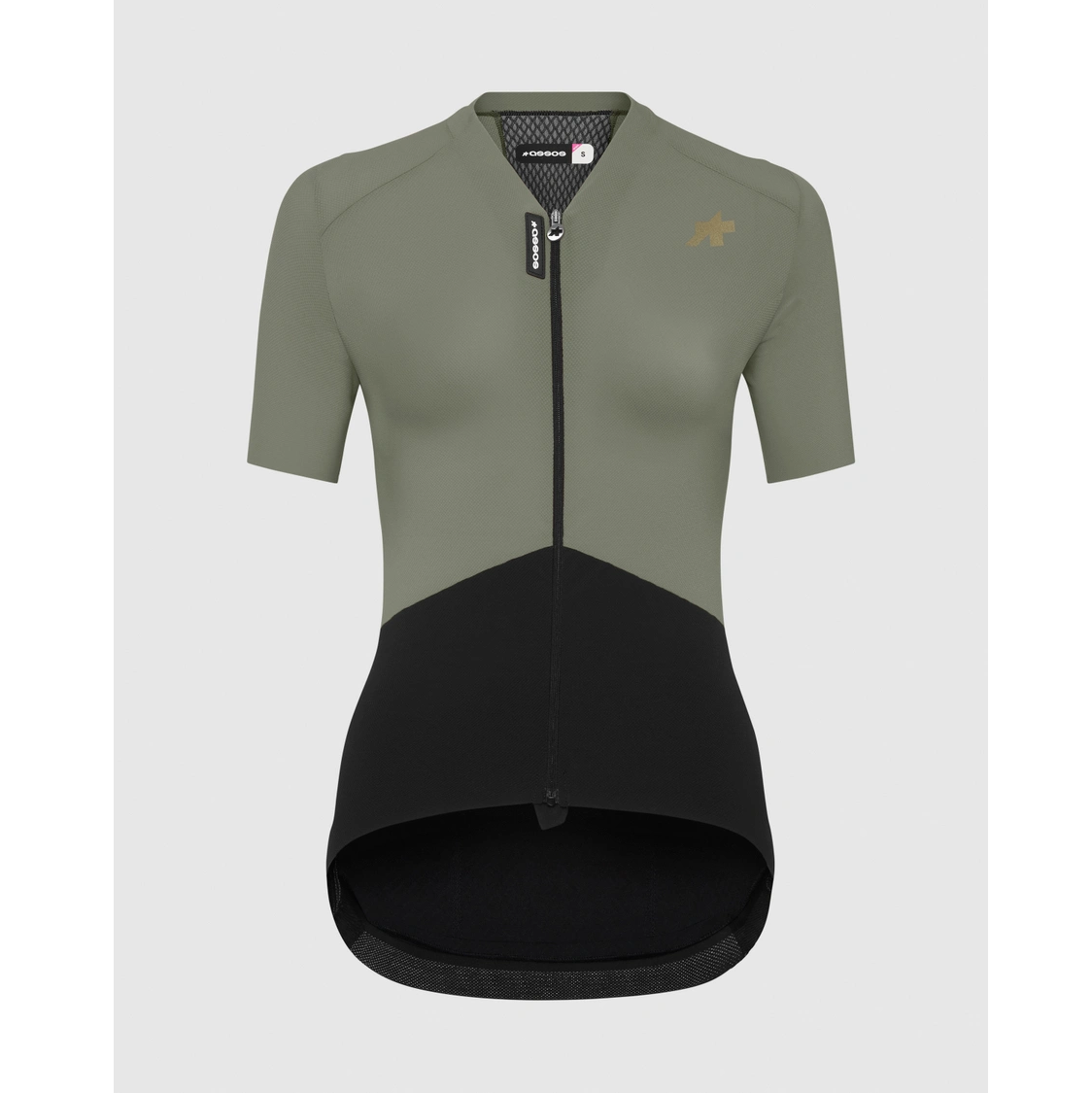 ASSOS UMA GTV S11 Naisten lyhythihainen Jersey vihreä