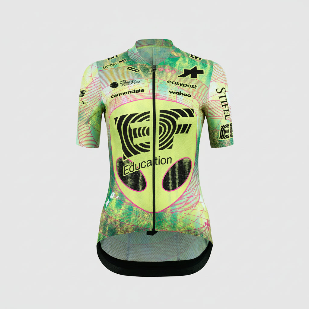 ASSOS UMA GT EDUCATION FIRST GIRO Jersey lyhythihainen musta/keltainen