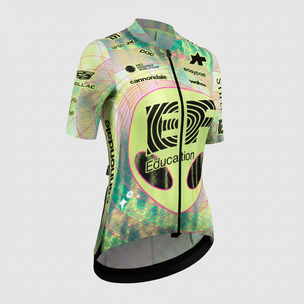 ASSOS UMA GT EDUCATION FIRST GIRO Jersey lyhythihainen musta/keltainen