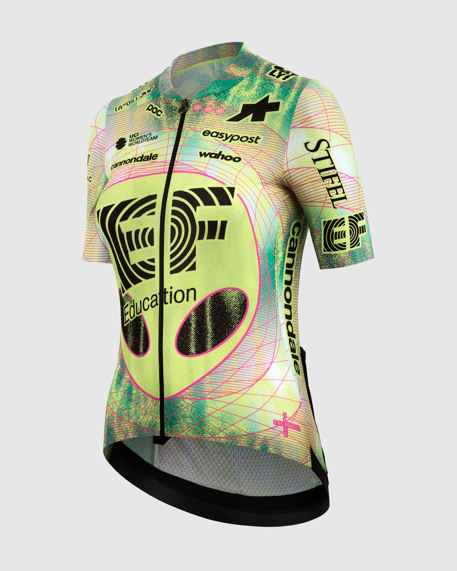 ASSOS UMA GT EDUCATION FIRST GIRO Jersey lyhythihainen musta/keltainen