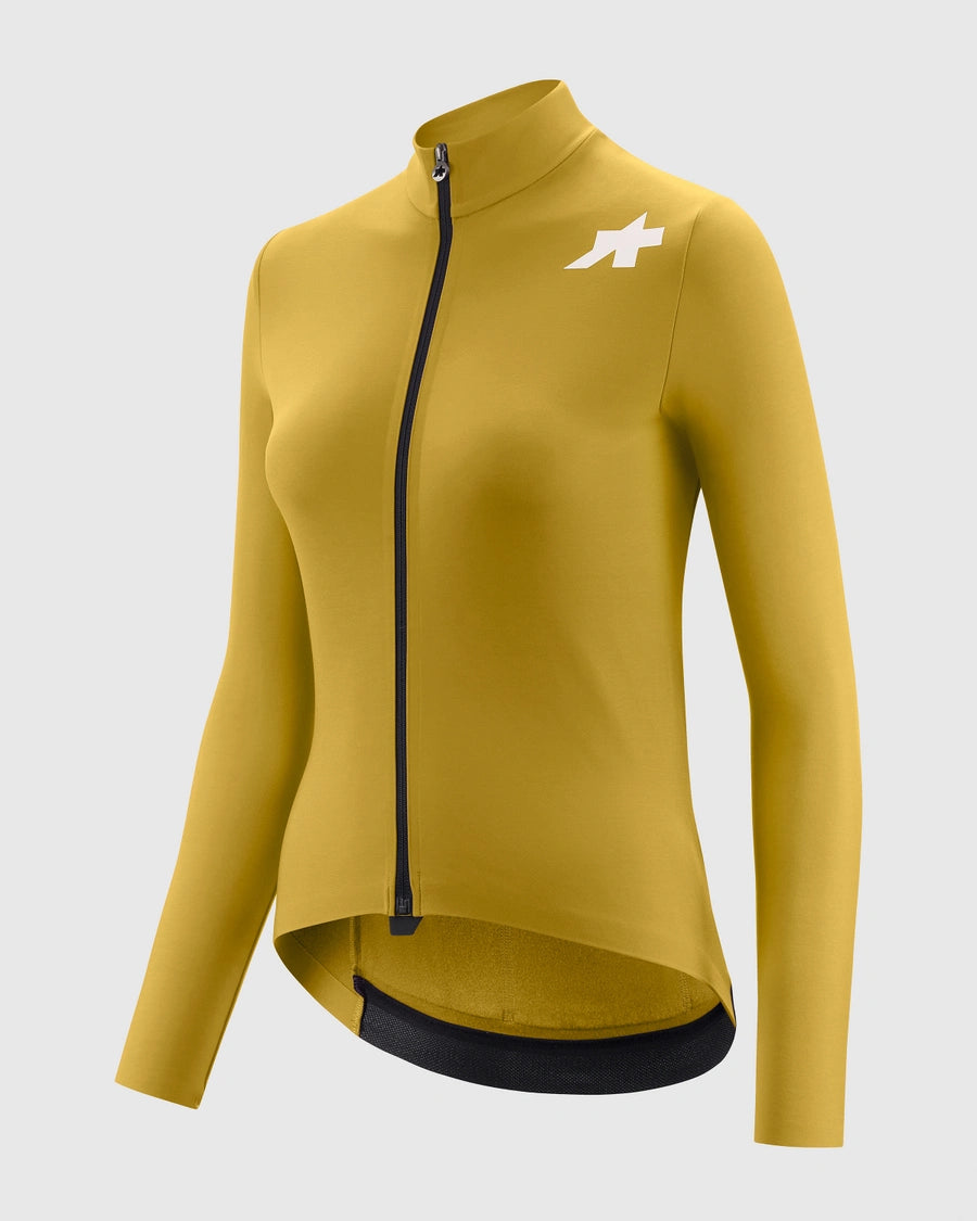 ASSOS MILLE GT SPRING FALL S11 -pitkähihainen pyöräilypaita Nainen Keltainen