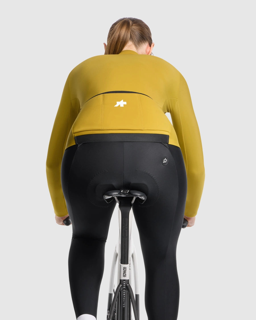 ASSOS MILLE GT SPRING FALL S11 -pitkähihainen pyöräilypaita Nainen Keltainen