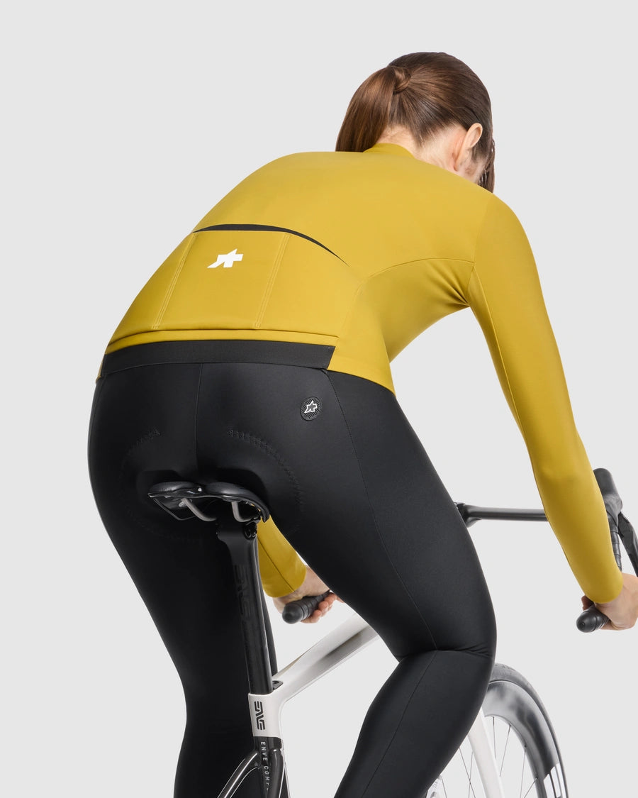 ASSOS MILLE GT SPRING FALL S11 -pitkähihainen pyöräilypaita Nainen Keltainen