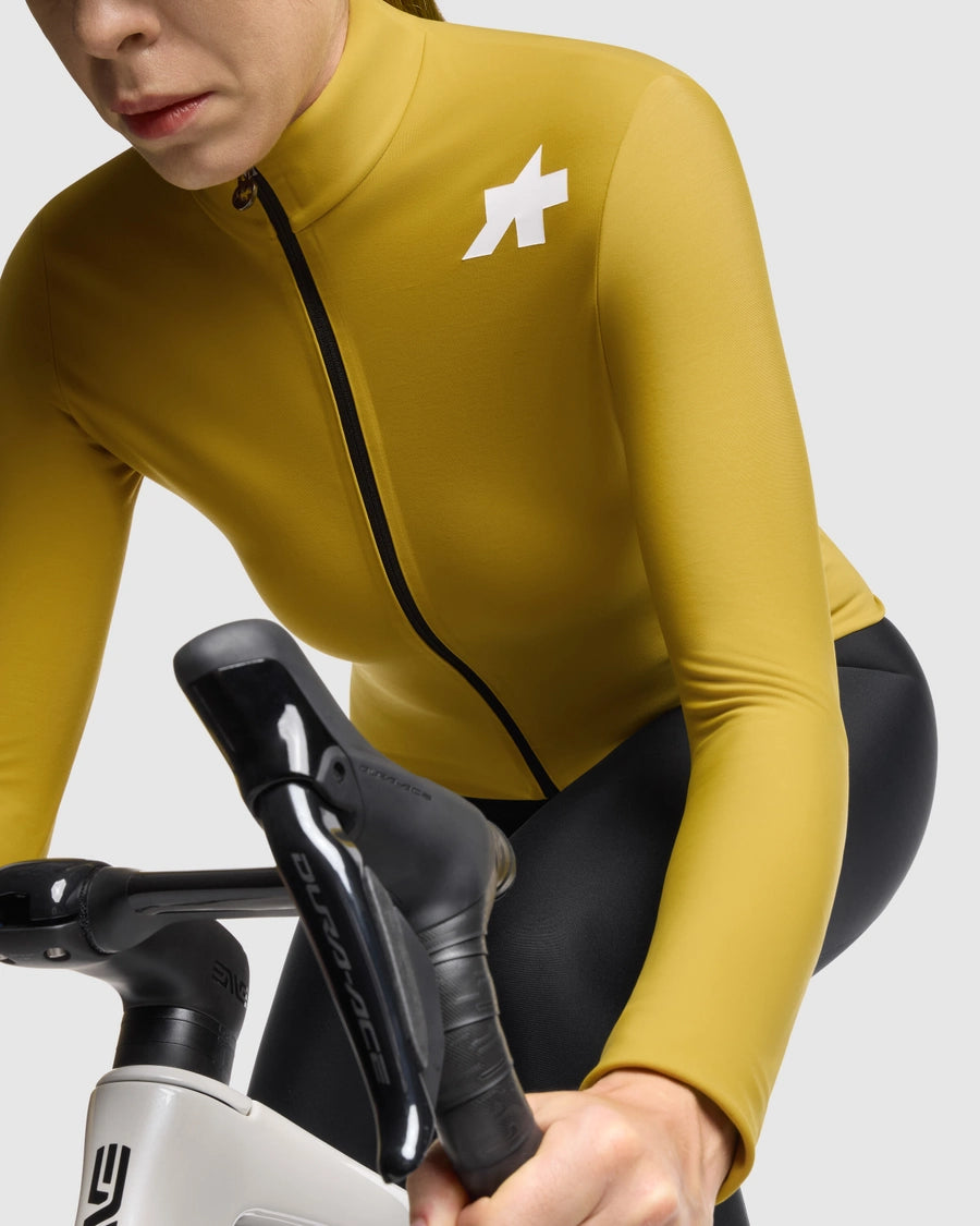 ASSOS MILLE GT SPRING FALL S11 -pitkähihainen pyöräilypaita Nainen Keltainen