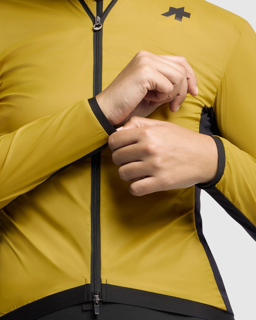 ASSOS UMA GT WIND S11 Naisten takki Kullan keltainen