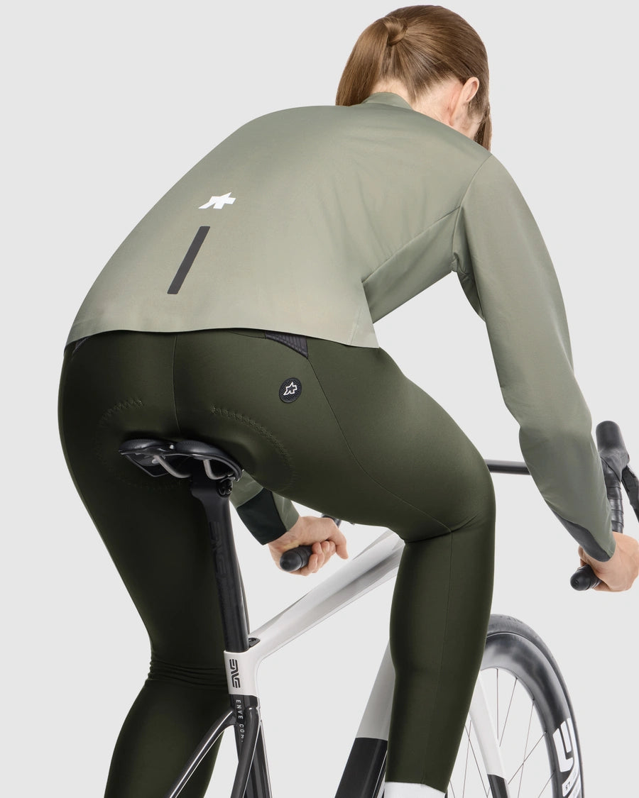 Takki ASSOS MILLE GT SHELL S11 EVO Nainen Vihreä