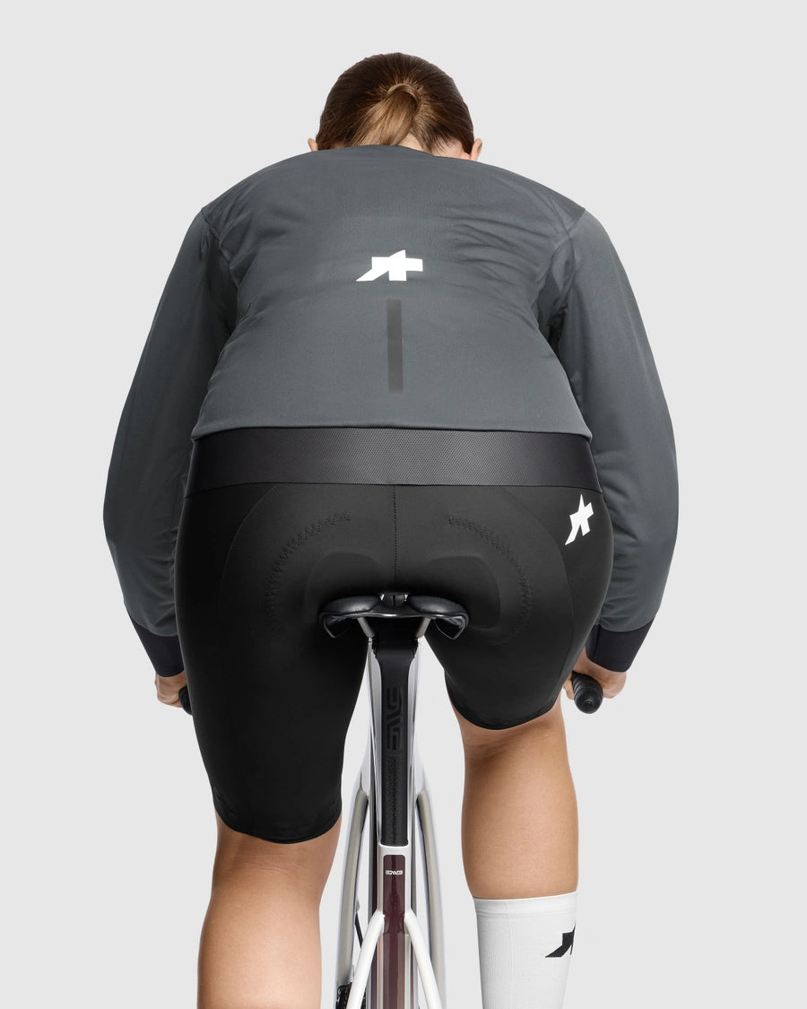 ASSOS EQUIPE R RAIN S11 Naisten Takki Harmaa