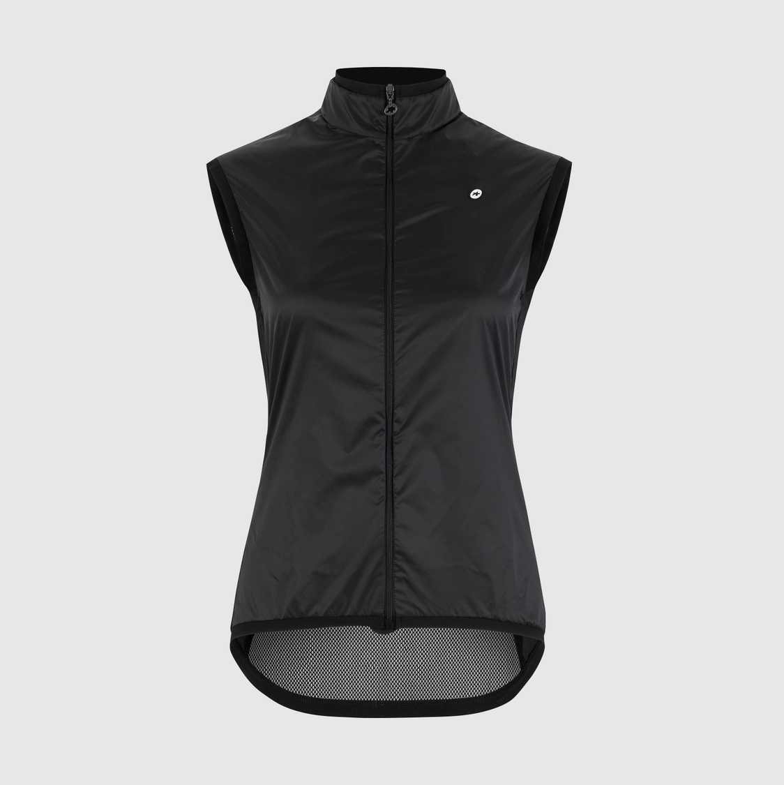 ASSOS UMA GT WIND C2 Naisten hihaton takki Musta