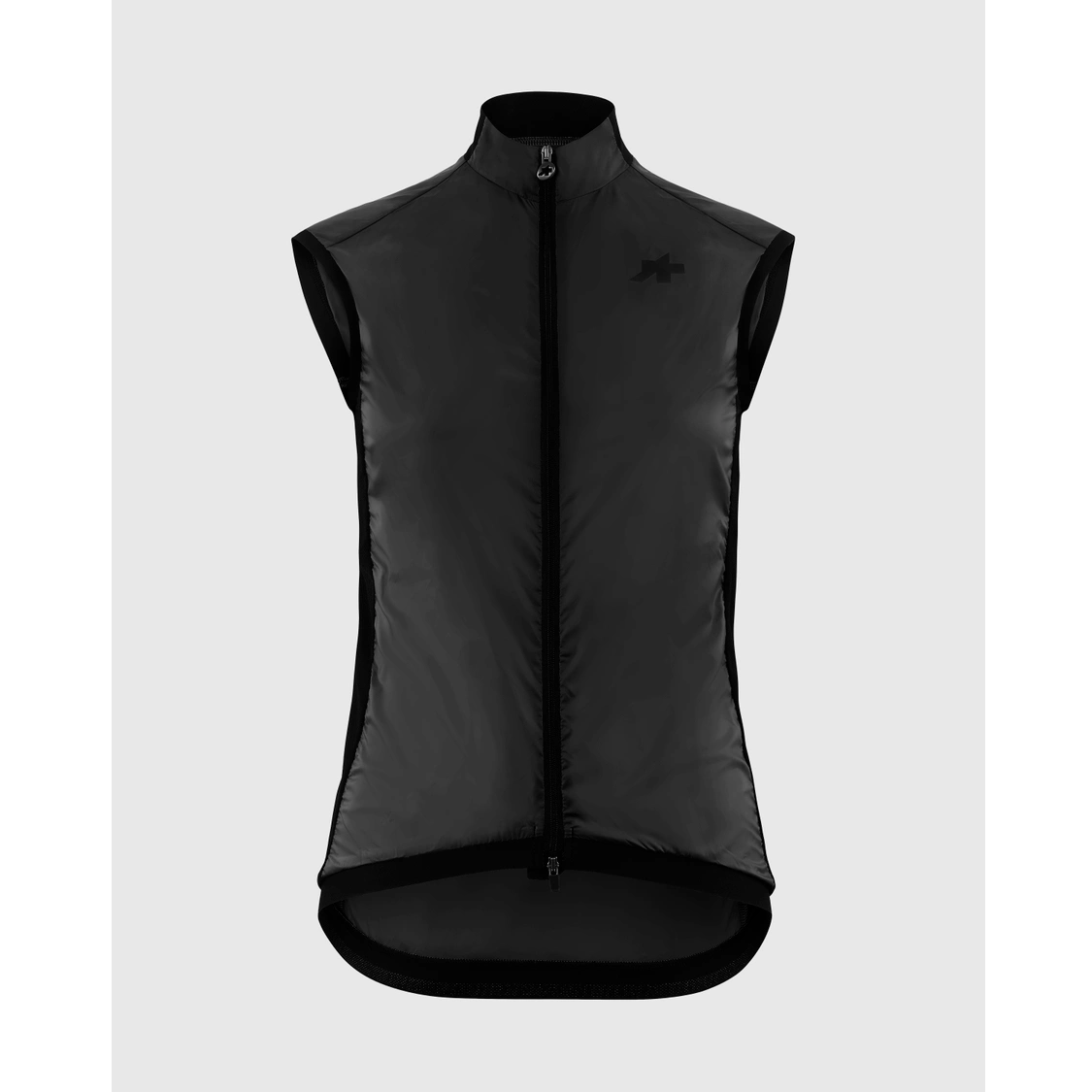ASSOS UMA GT WIND S11 Naisten hihaton takki Musta