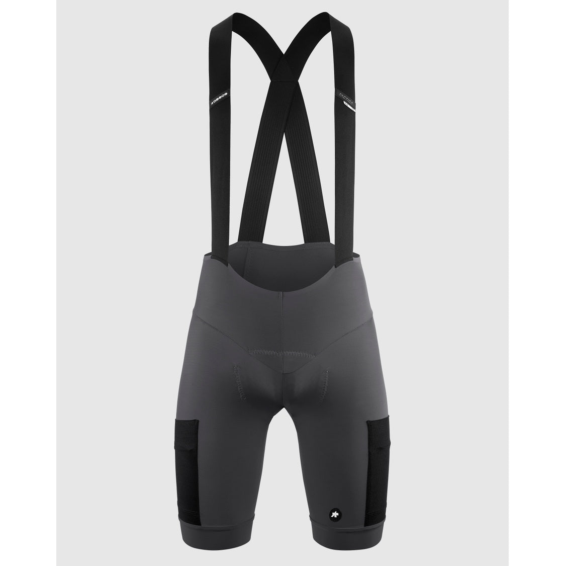 ASSOS TACTICA KIESKAFER GRAVEL T5 Bib Short harmaa